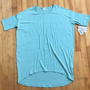 LuLaRoe Irma size small light seafoam/sage green